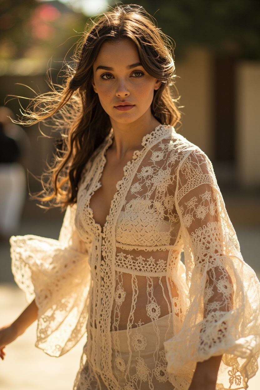 Boho Lace Blouses