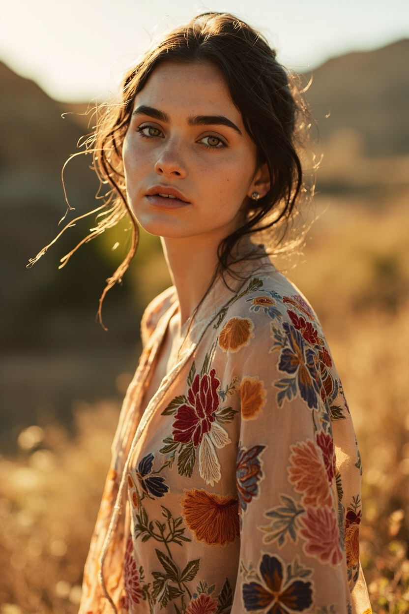 Embroidered Kimono Jackets