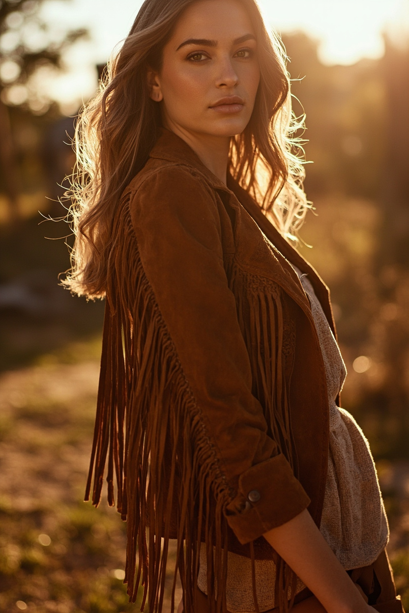 Fringed Suede Jackets