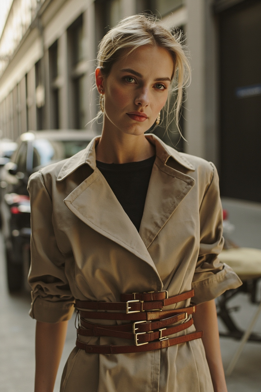 Layered Belts on Tailored Trench