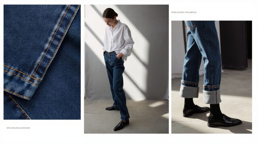 Minimalist Jeans Outfits Style Trends