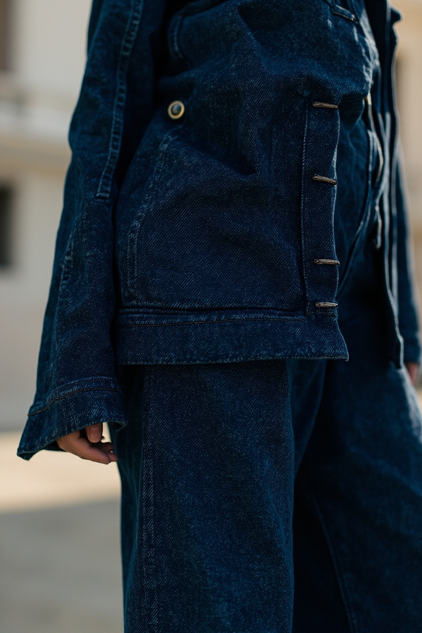 Monochrome Indigo Denim Set