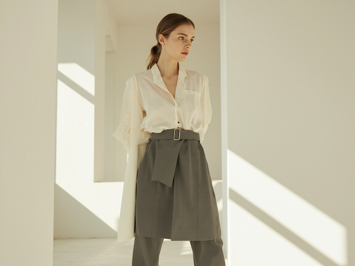 Streamlined Trousers and Skirts for Rectangle Frames