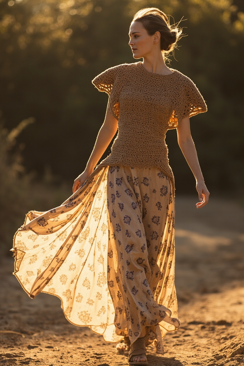 Structured Crochet Top