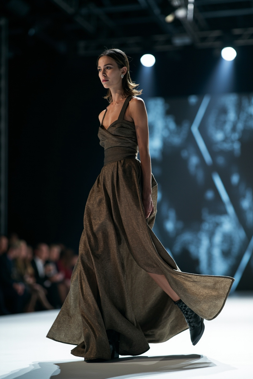 Vintage Boots with Romantic Dresses